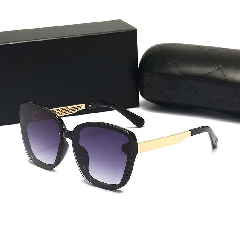 New Women's Fashionable Personality Large Frame Men's Sunglasses Internet Celebrity Trendy Street Style Glasses 21f