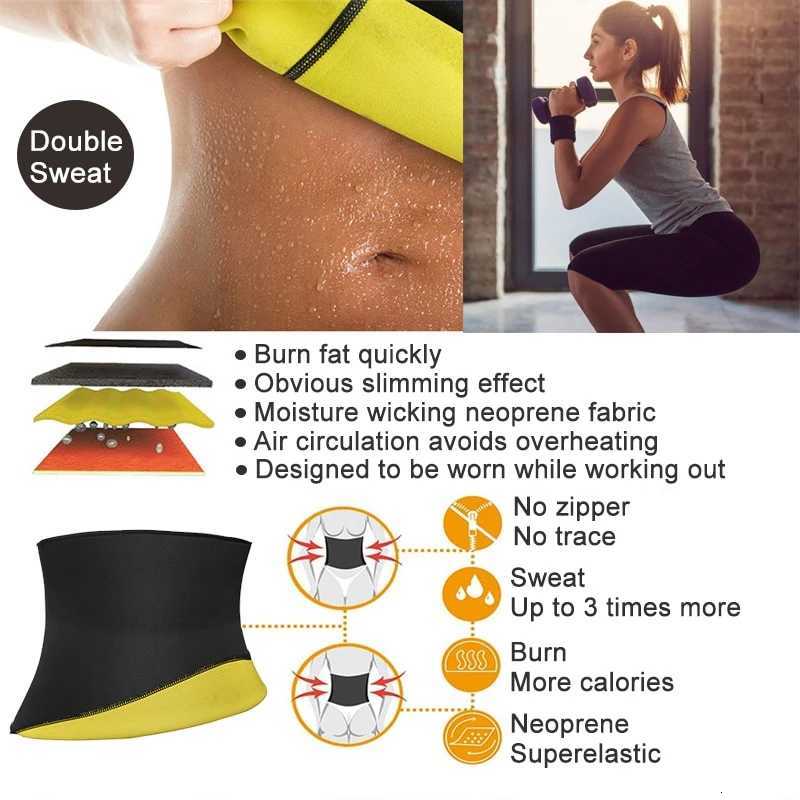 Waist Trimmer Sweat Belt Band for Men Lower Belly Fat Sauna Abs Shapers Slimming Workout Shapewear Girdle W250910