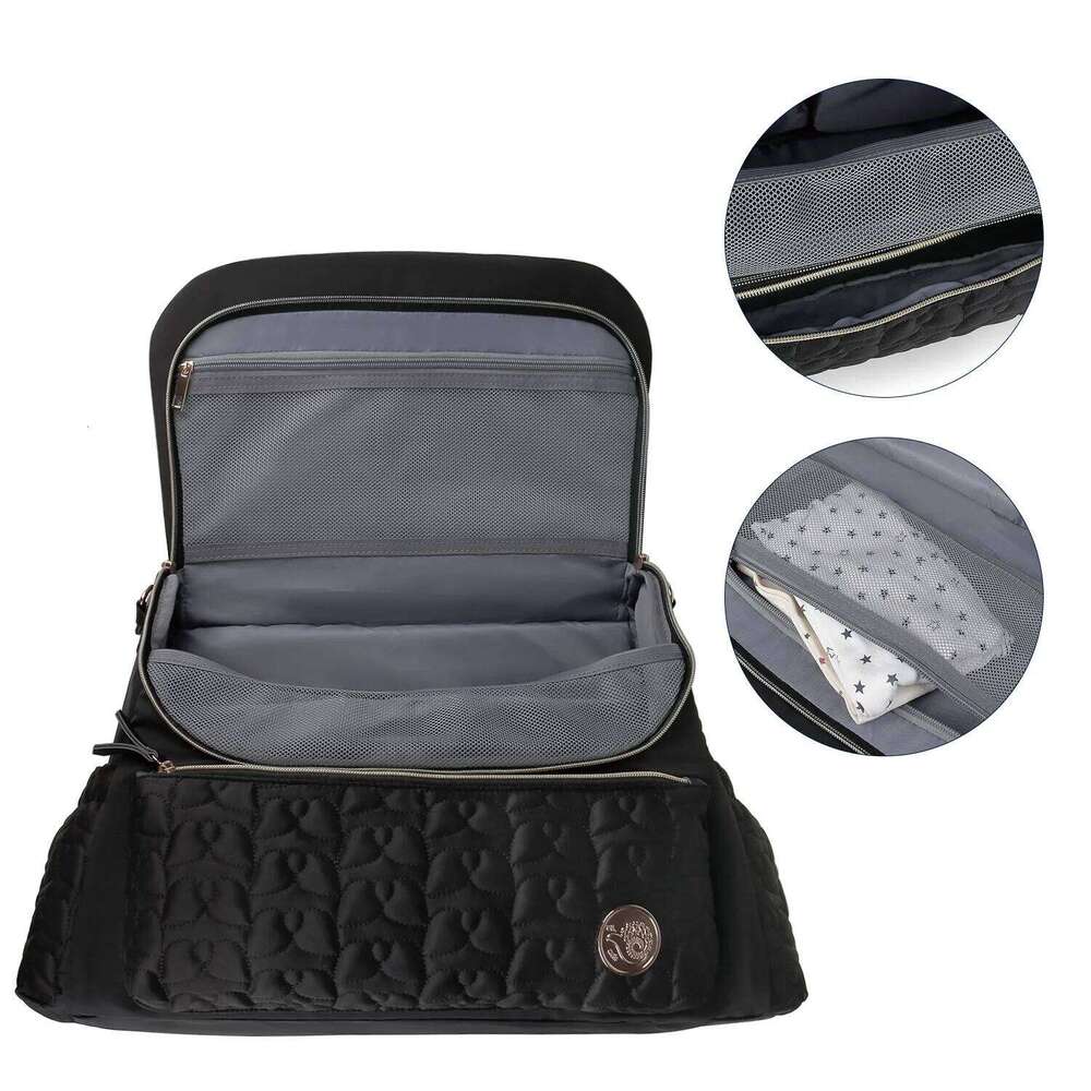 Baby Diaper Backpack For Maternity Nappy Bag Removable Shoulder Straps Fashion Waterproof Mommy Handbag With Changing Pad