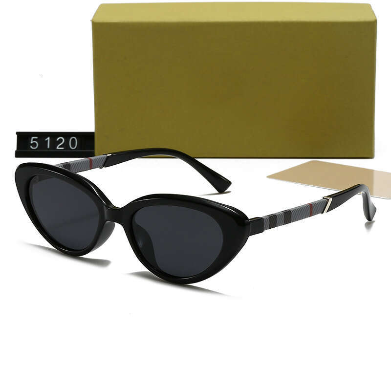 New Small Frame Cat Eye Polarized Unisex Versatile Fashion Trendy UV Protection Sunglasses 5120