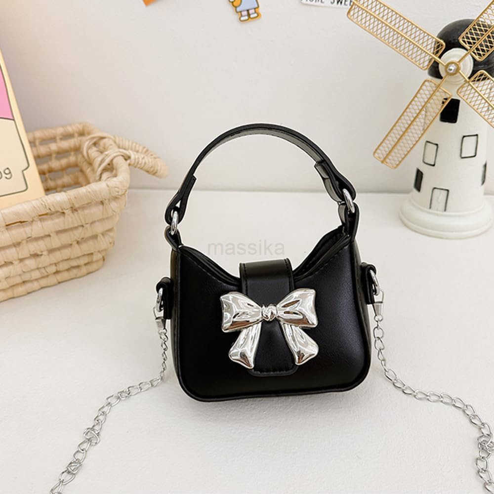 Mini Crossbody Purse Bow Magnetic Handbag Shoulder Bag Great Gift Idea for Little girls M250910