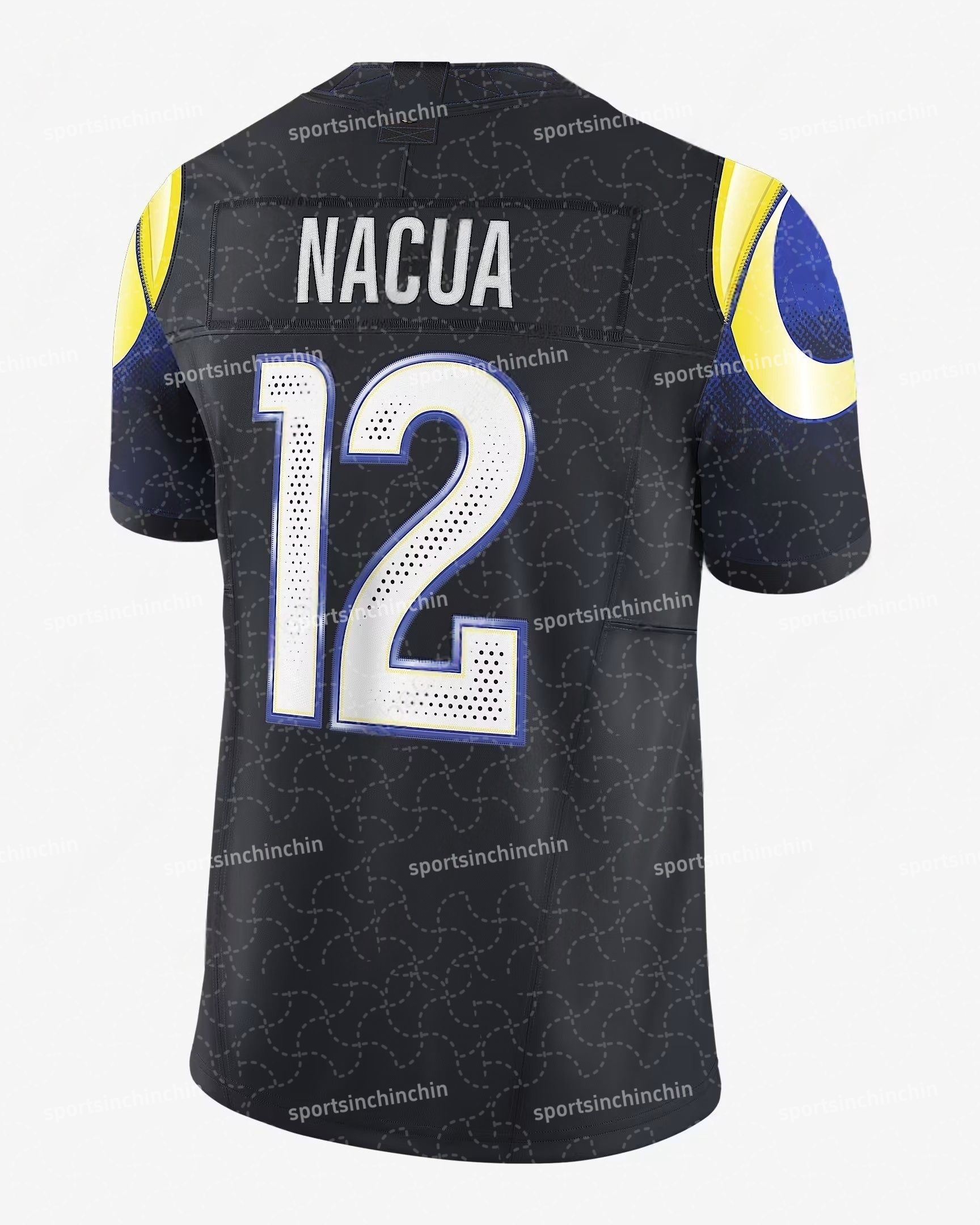 Customizable Warner McCaffrey Rivalries Jersey Murray Parsons Allen Tagovailoa Fields Donald Nacua Maye Kittle Waddle Rodgers Darnold Smith-Njigba Wal