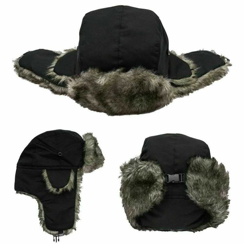 Mens Winter Waterproof Ski Hat Russian Earfl Trper Warm Outdoor CXJ250910
