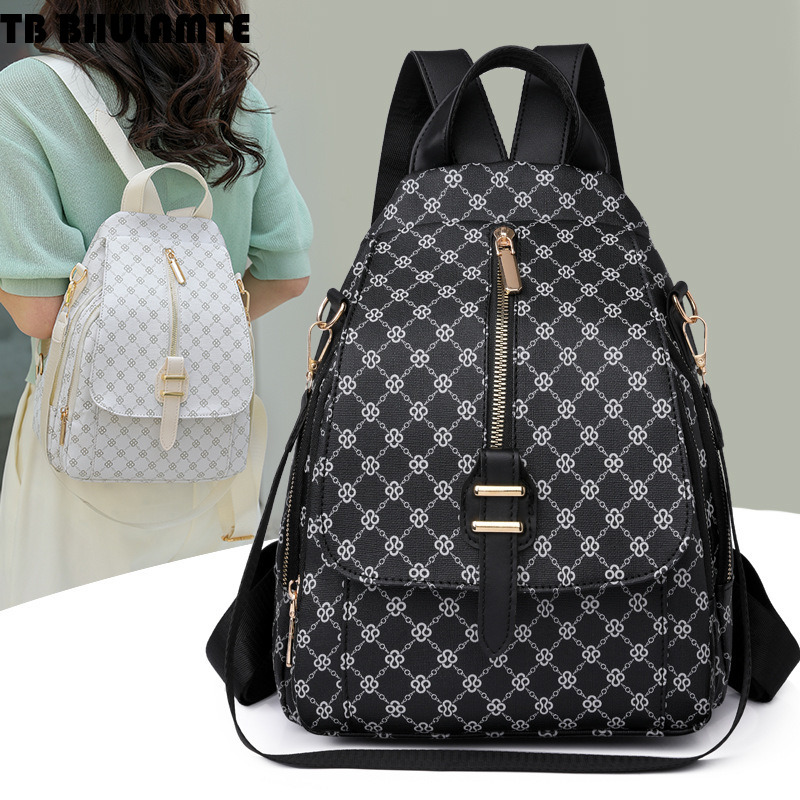 Free Shipping Designer Bag 2025 New Korean Style Soft Leather Backpack Women, Fashionable Simple Multi-use Commuter Bag, Small Luxury Bag Trendy Women