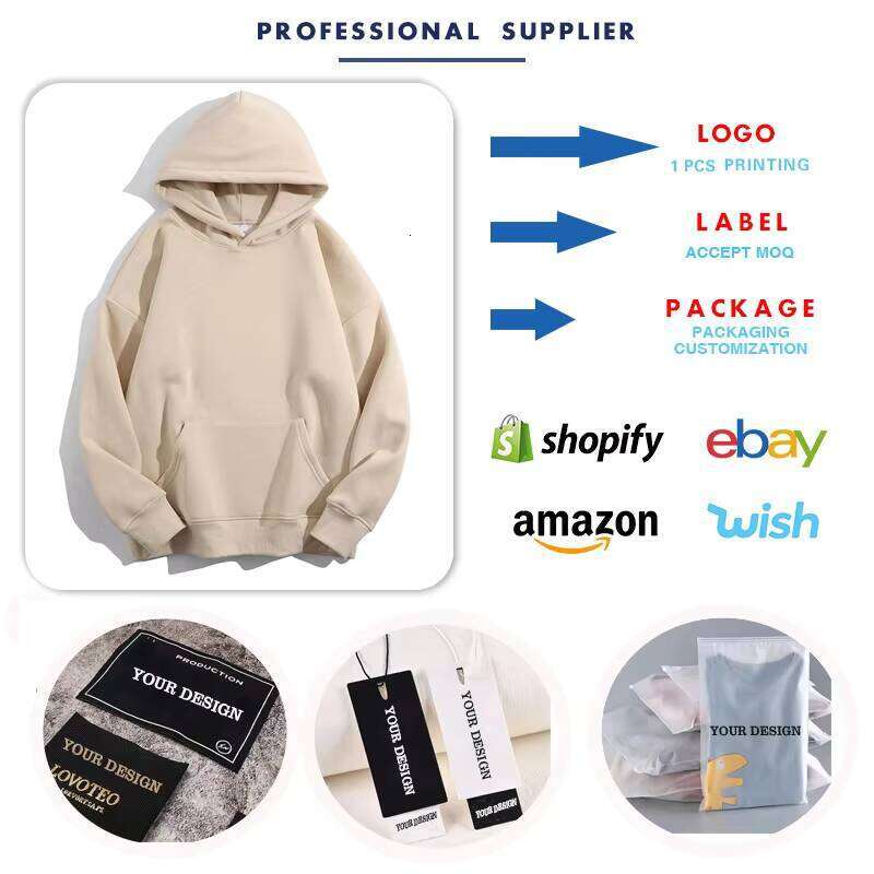 420gsm 100% Cotton Oversized Drop Shoulder Heavyweight Fleece Hoodie