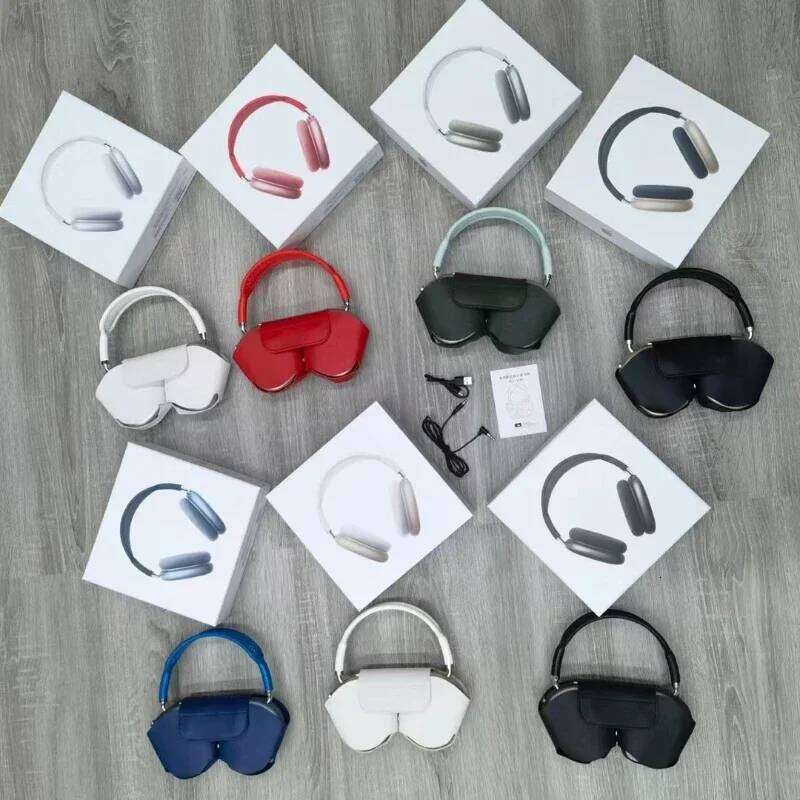 New Forp9max Head Mounted Magnetic Wireless Pop Up Earphones With Leather Bag Sport Bluetooth