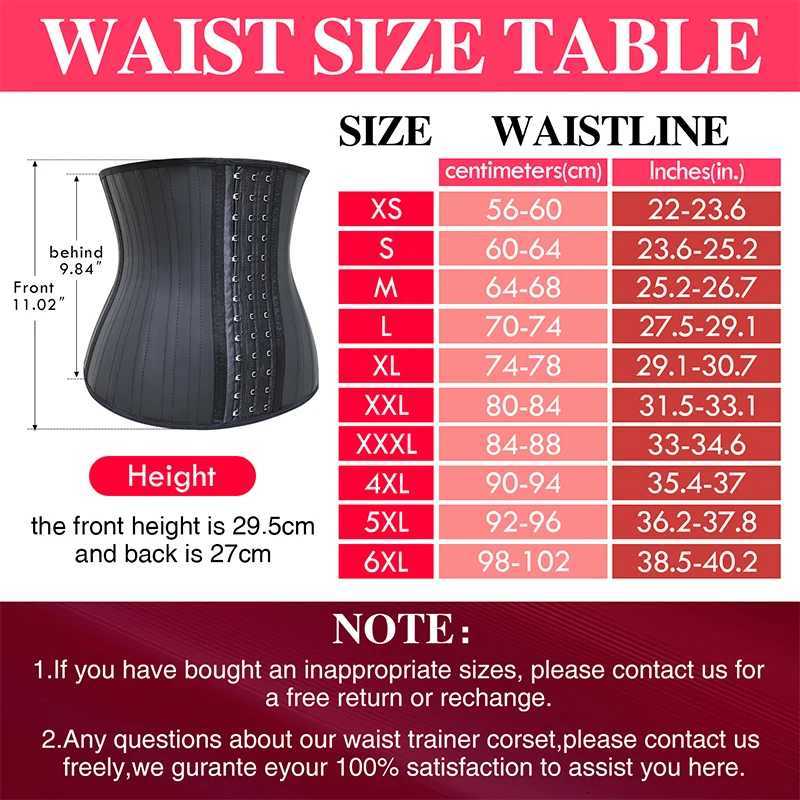 Fitness Waist Trimmer Belt Latex Waist Womens Corset Long Torso Waist Cinchers Hourglass Body Shaper Sports Girdles W250910