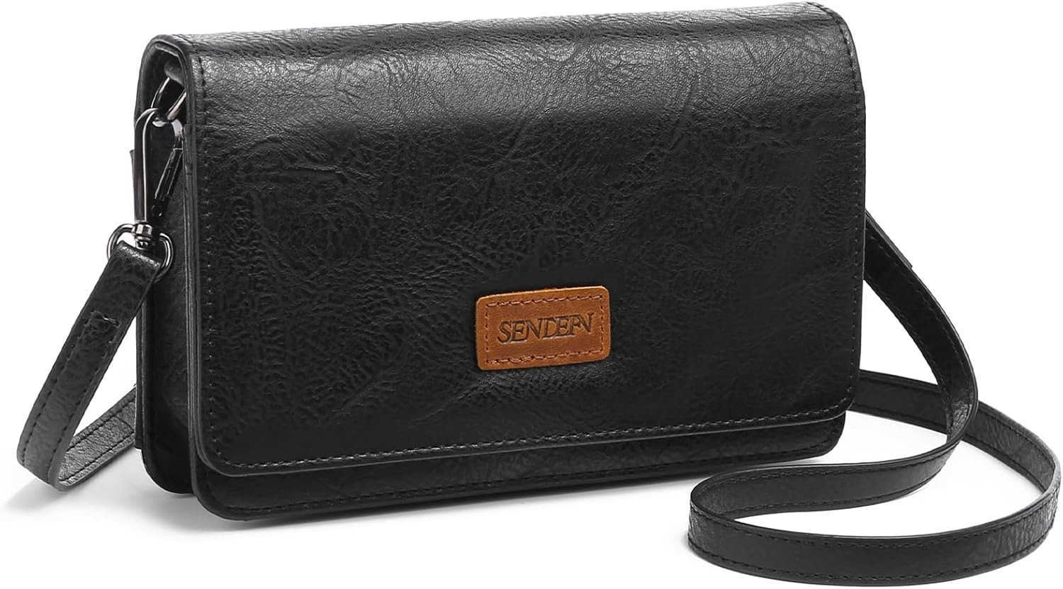 Small Crossbody Bags for Women Leather Cell Phone Purse Wallet with ID window and Card Slots Z250910