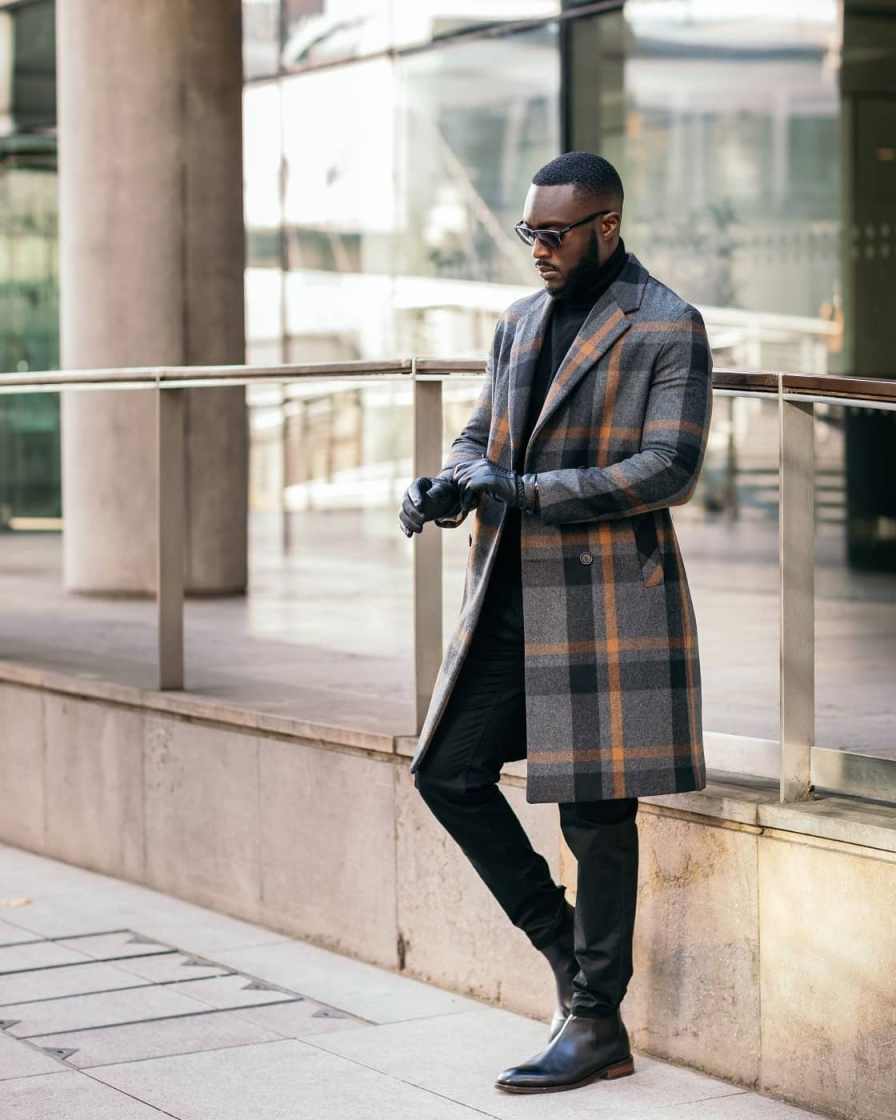 Fashion Men Suit Slim Fit Overcoat Tailor-Made Party Grid Business Men Suits Groom Groomsman Formal Occasions Size Customized Hot Sale C1737