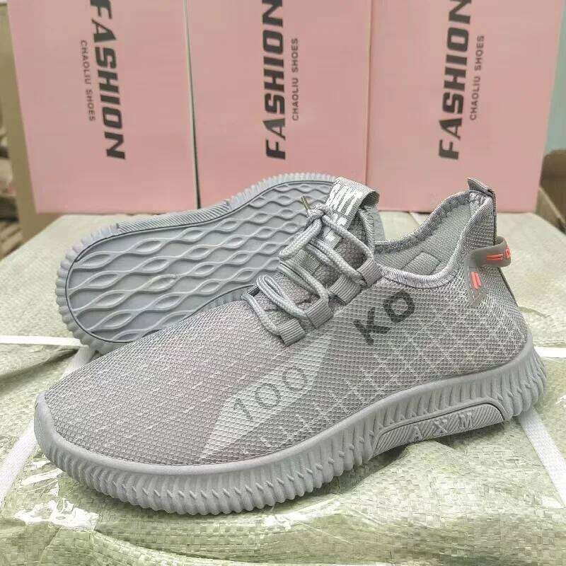 2025 Summer Men's Breathable Mesh Sneakers - Lightweight Casual Sports Shoes for Gym/Walking/Travel
