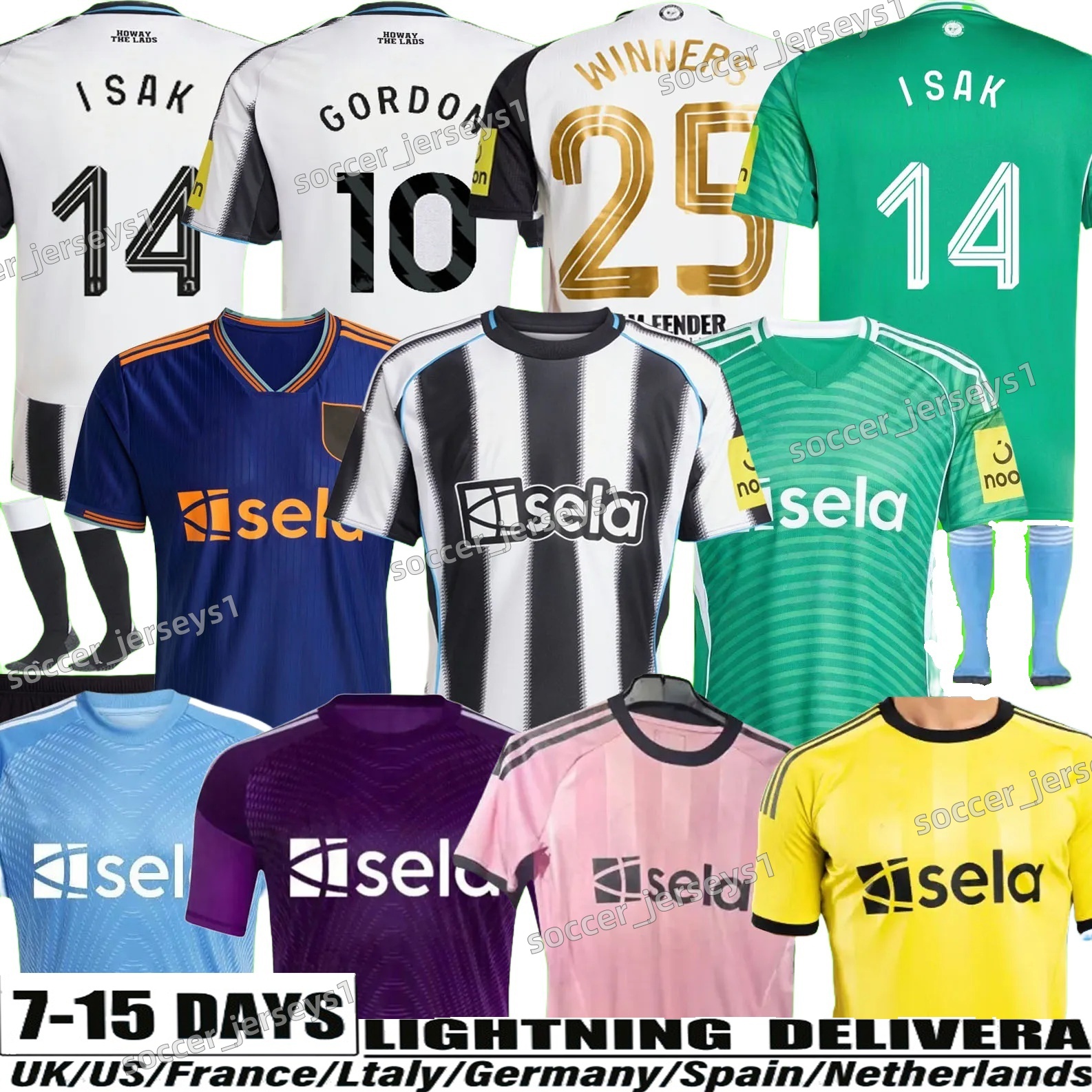 24 25 26 TONALI NEWCASTL E soccer jerseys BLACK Kids ELANGA 9 2025 BARNES BRUNO G. Gordon WISSA Football Shirt Home Away Botman fans Woltemade TRAINING PRE MATCH THIAW
