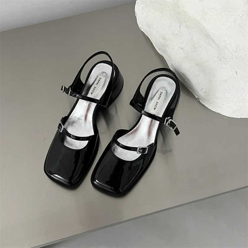 Nonslip Round Toe Sandals Ladies Casual 2023 Summer Hollow Beach Elegant Shoes Korean Fashion Party Design W250910