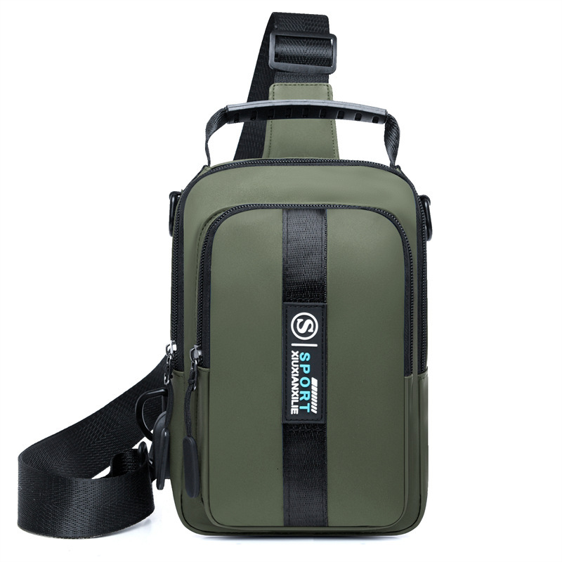 New Men S Chest Bag Large Capacity Business Free Shipping Travel Single Shoulder Luxury Bag Designer Bag Crossbody Bag Multi Compartment Casual Versat