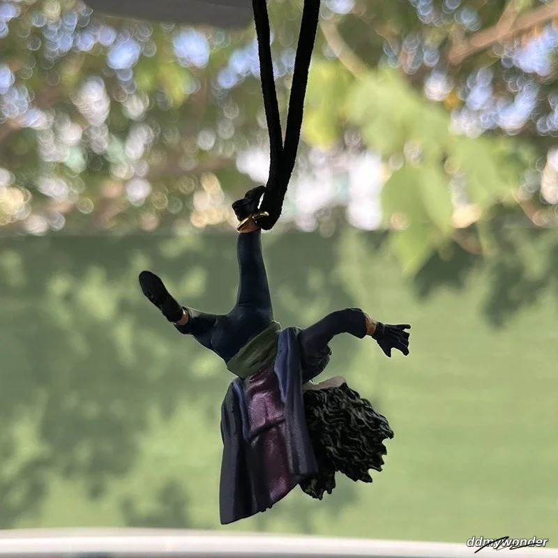 Car Pendant The Joker Hanging Acrobatic Clown Anime Figure Ornaments Auto Rearview Mirror Interior Decoration Accessories Gifts