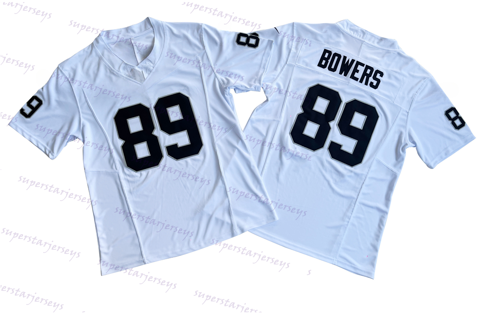 Personalized Custom Football Jersey Asthon Jeanty Brock Bowers Maxx Crosby Carter Bradley Jackson Custom Embroidered Letter Number