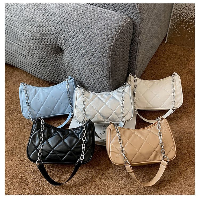 French Niche Bag New Super Designer Bag Popular Quilted Free Shipping Chain Shoulder Luxury Bag Underarm Bag High End Sense Women S Handbag