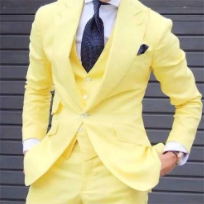 Black Men Suit Business Office Jacket Pants Vest ThreePiece Set Slim Fit Outfit Wedding Tuxedo for Male highend Custom Clothes W250910