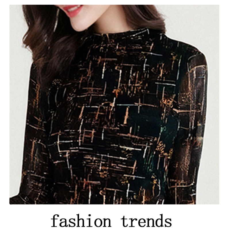 Skirts Women's Long Sleeve Mock Neck Bodycon Mini Dress with Abstract Print, Elegant Party Outfit