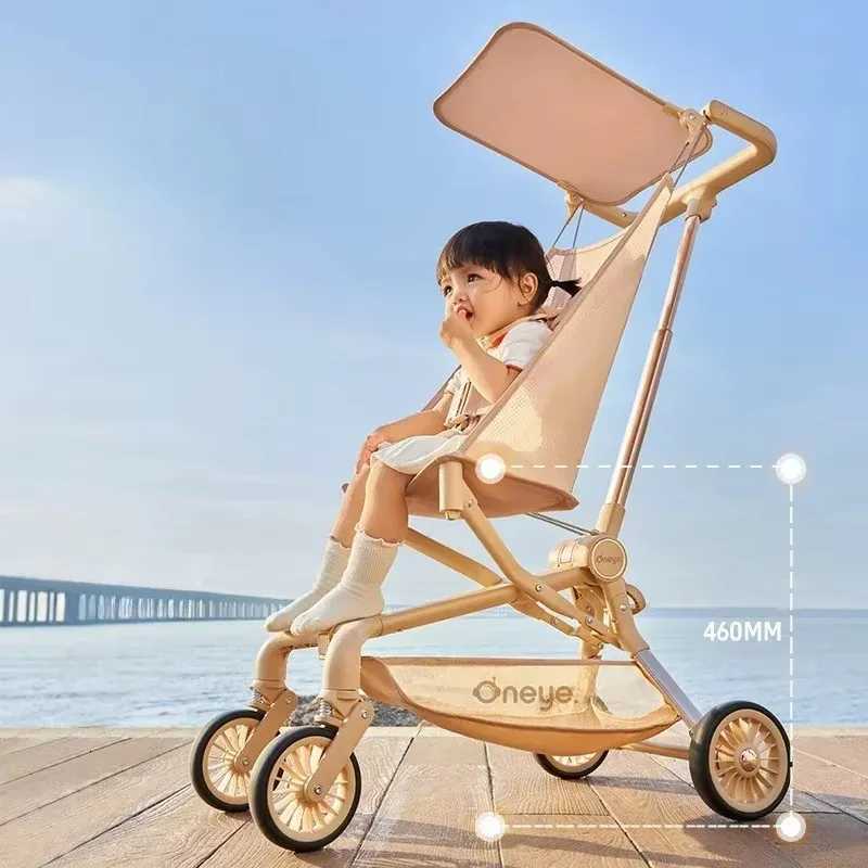 Baby Stroller Lightweight Outdoor Travel Stroller Foldable Portable Pocket Stroller Lightweight Fourwheel Baby Carriage W250910