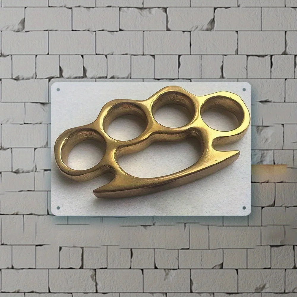 Engraved Metal Tiger Art Plate Vintage Iron Wall Decor for Home Cafe Bar Perfect Gift for Holidays Events250910ww