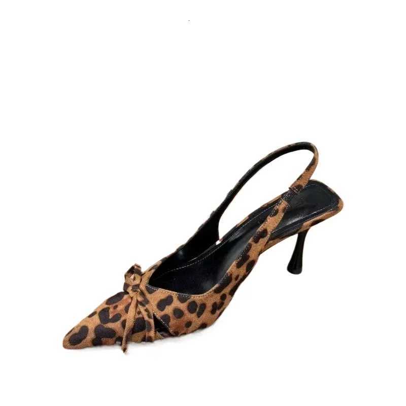 Womens Shoes 2025 Slingbacks Womens High Heels Fashion Butterflyknot Office and Career New Best Seller Closed Toe Sandals W250910