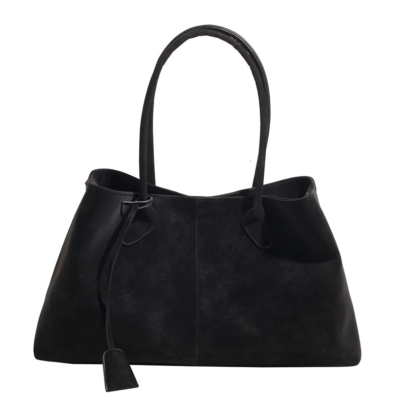 Free shipping designer Winter New Korean Version Suede Tote Bag Large Capacity Commuter Bag Handbag Underarm Bag Versatile Magnetic Buckle Shoulder Ba