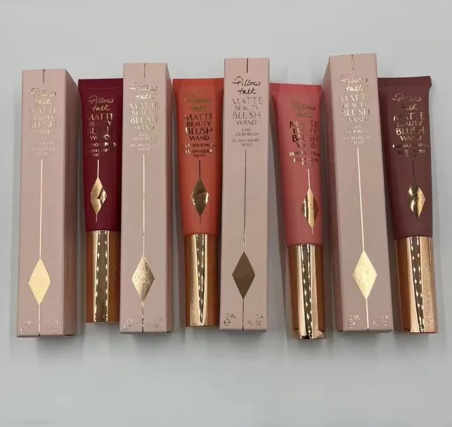 2026 New Makeup Blusher 12ml matte beauty blush wand PEACH DREAM PINK 4 Colors Liquid Powder Blushes Tube Air Cushion Pen Long lasting Easy to Wear Hi