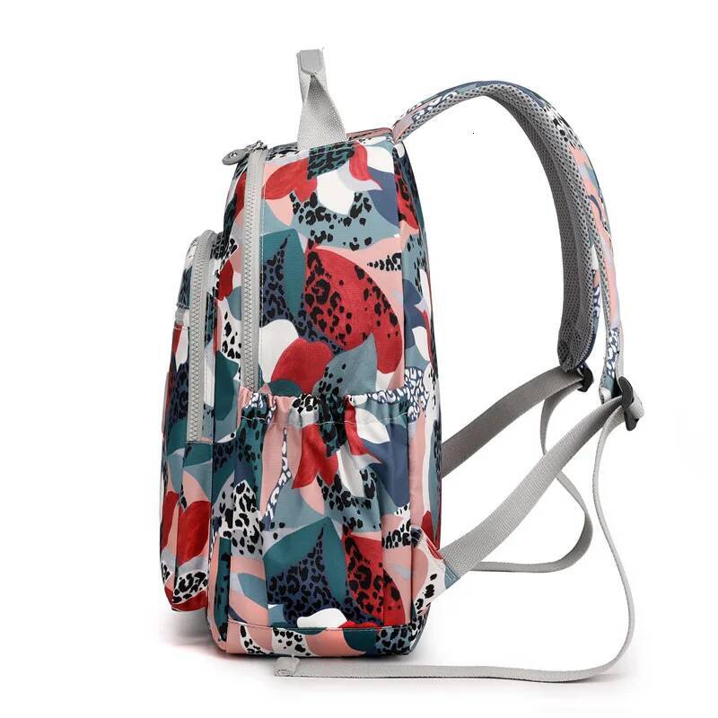 New Fashion Teenager Girls Floral Printing Backpack Student Baggage Women Leisure Travel Bag Rucksack high-quality