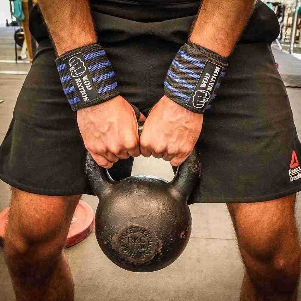 Nation Wrist Wraps for Weightlifting Strength Training Professional Gym Straps wThumb Loop for Men Women W250910