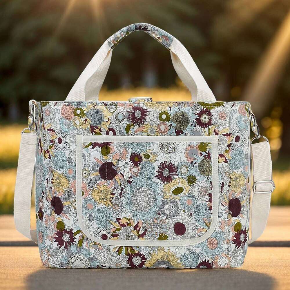 Diaper portable multi-function large capacity multi-compartment diaper and baby care mummy bag