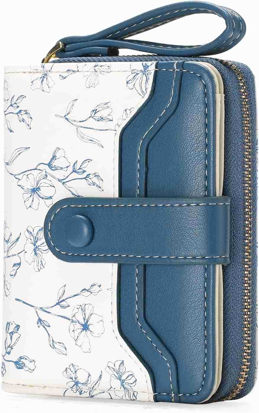 Small Wallet for Women Leather RFID Blocking Bifold Zipper Pocket CARD Holder Purse Wallets with ID WindowZ250910