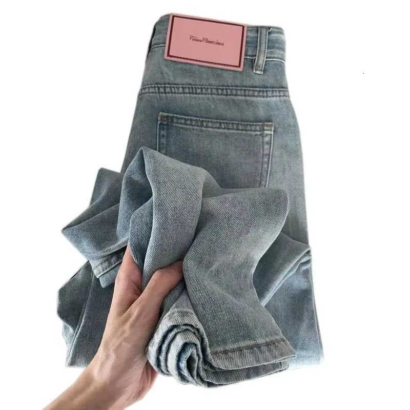 Mulheres perna larga calas de brim baggy senhora vintage y2k punk cintura baixa solta calas jeans streetwear moda lixo longo s Z250910