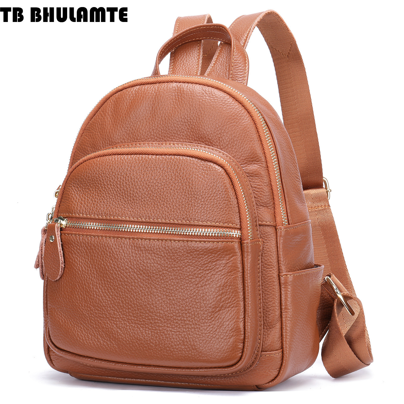 Free Shipping Designer Bag Genuine Leather Women's Backpack High-end First Layer Cowhide Soft Luxury Bag Leather Pure Leather Versatile Women