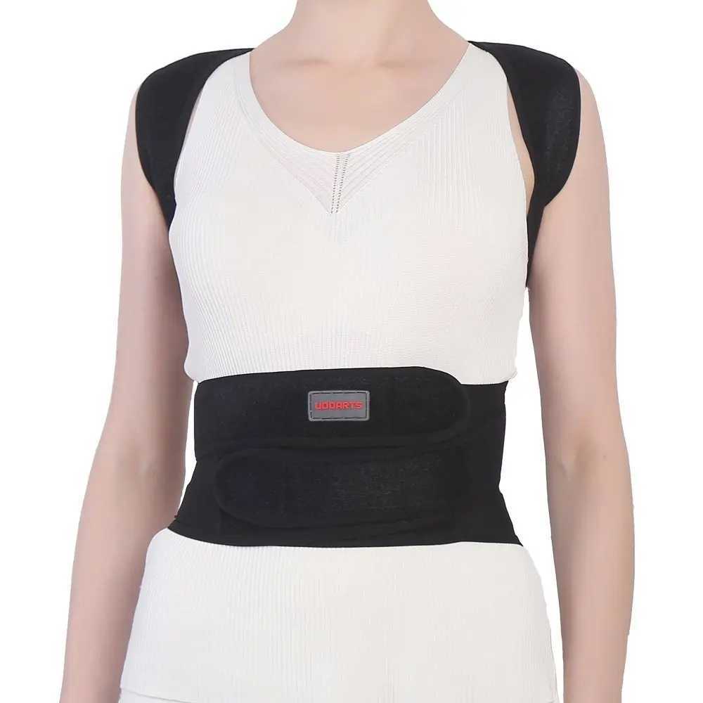 Udoarts Back Posture Corrector Clavicle and Shoulder Brace With Steel Splints W250910