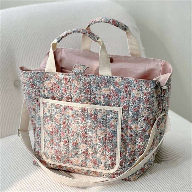 Diaper portable multi-function large capacity multi-compartment diaper and baby care mummy bag