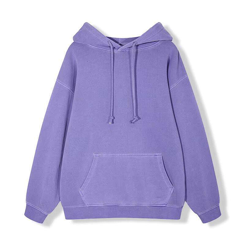 420g Cotton Heavy French Terry Washed Embroidered Oversized Hoodie