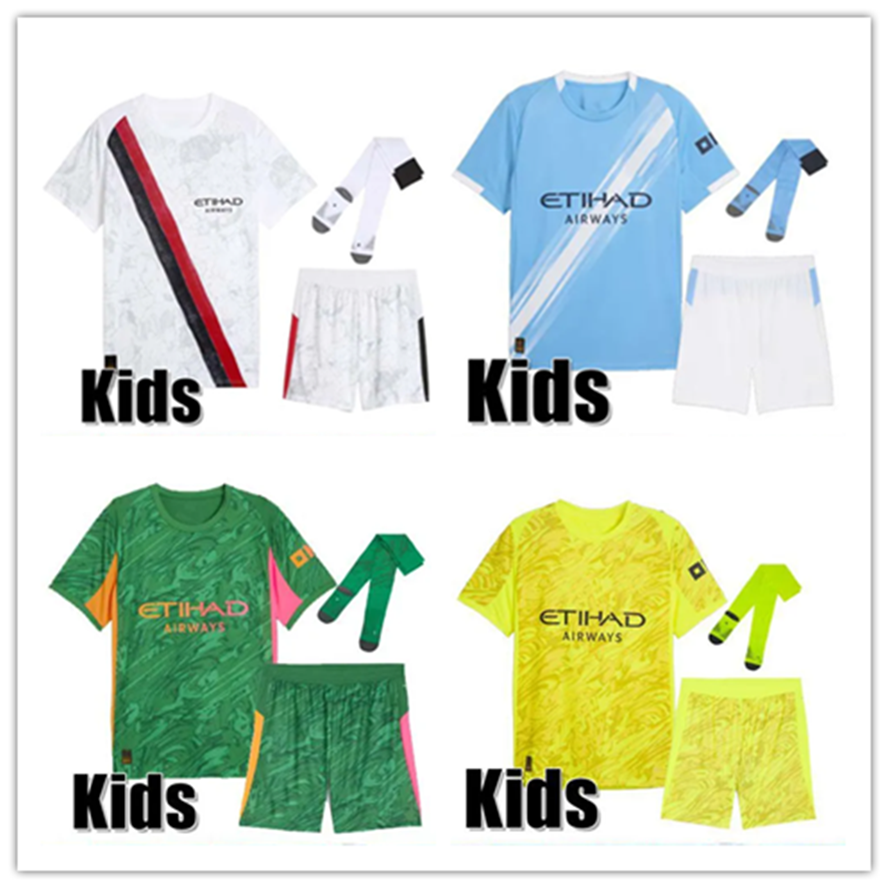 2025 man Soccer Jerseys City HAALAND Soccer Jerseys DE BRUYNE DE MEN AND Kids 25 26 NEW goalkeeper football shirt Boys girls TOP