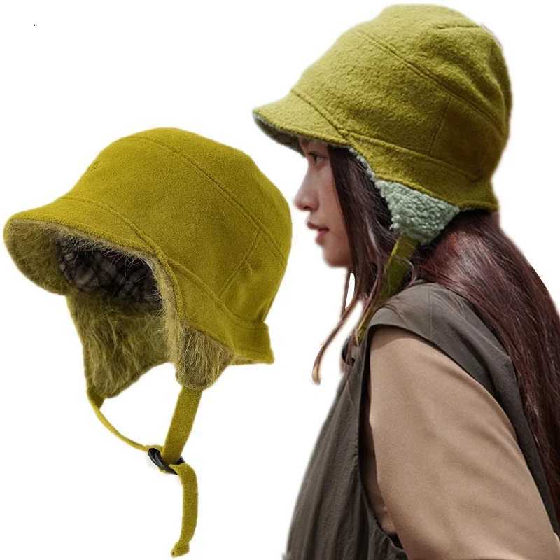 Women Winter Trper Trooper Hat Warm Mens Russian Waterproof Ski C Bomber Cs Warm Earfl Big Size Baseball HatsXJ250910