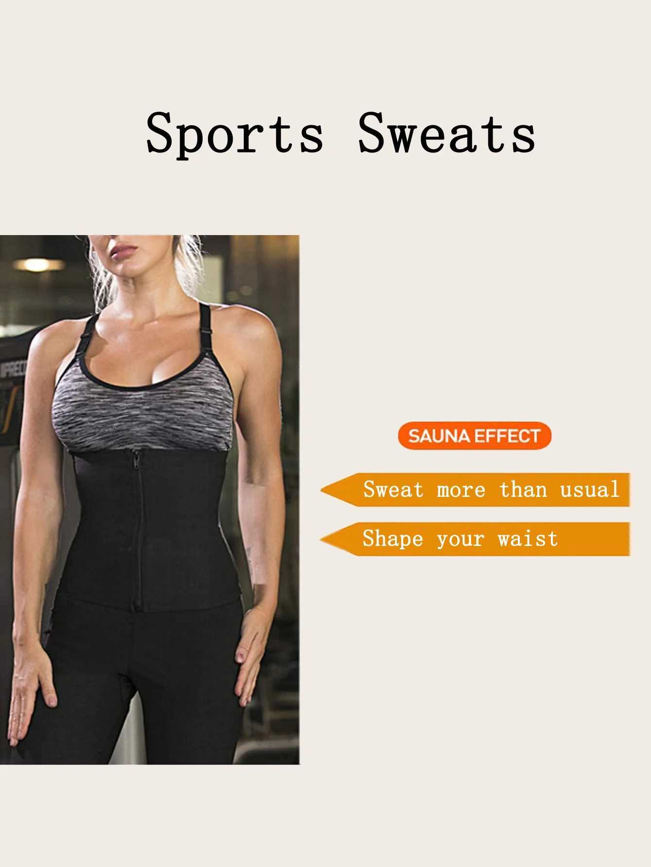Waist for Women Shaper Sauna Sweat Belt Waist Trimmer Silvery W250910