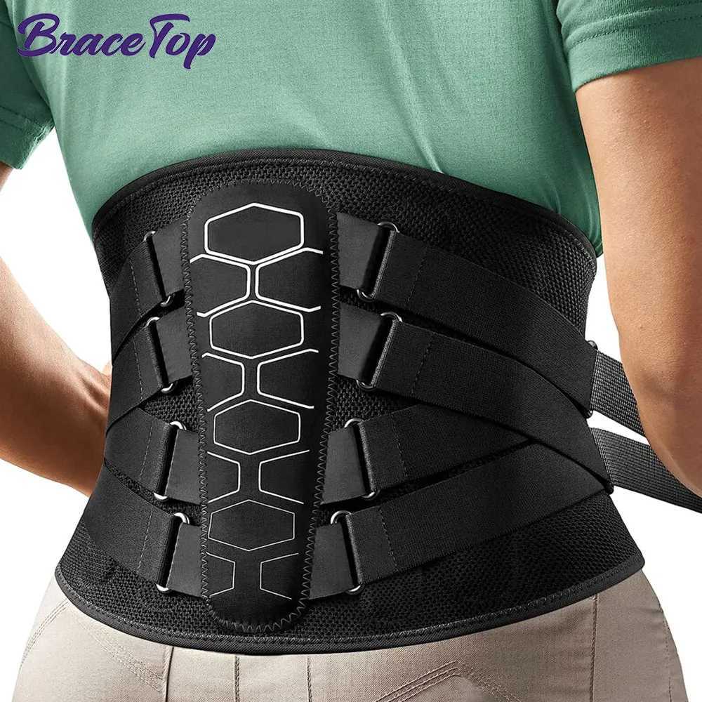 Lower Back Brace for Pain ReliefBack Support Belt Flexible Lumbar Support Waist Belt for Lifting At WorkScoliosis Pain Relief W250910