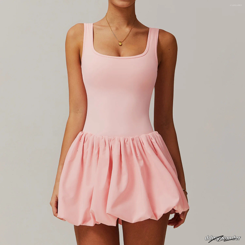 Women's Two Piece Casual Outfit: Sleeveless Vest Tennis Skirt Set - Perfect For Running, Fiess & Outdoor Sports ddmywonder ddmywonder ddmywonder