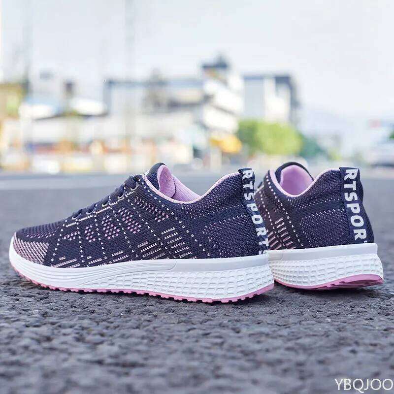 2025 women new Walking Mesh leisure comfortable Flat Shoes Women Casual Shoes Fashion Breathable Sneakers Female Footwear