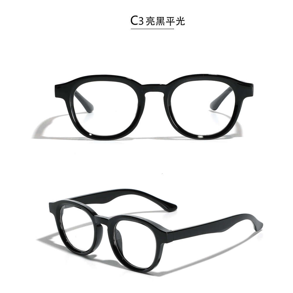 2025 New Round High End Sunglasses for Men and Women Internet Celebrity Style