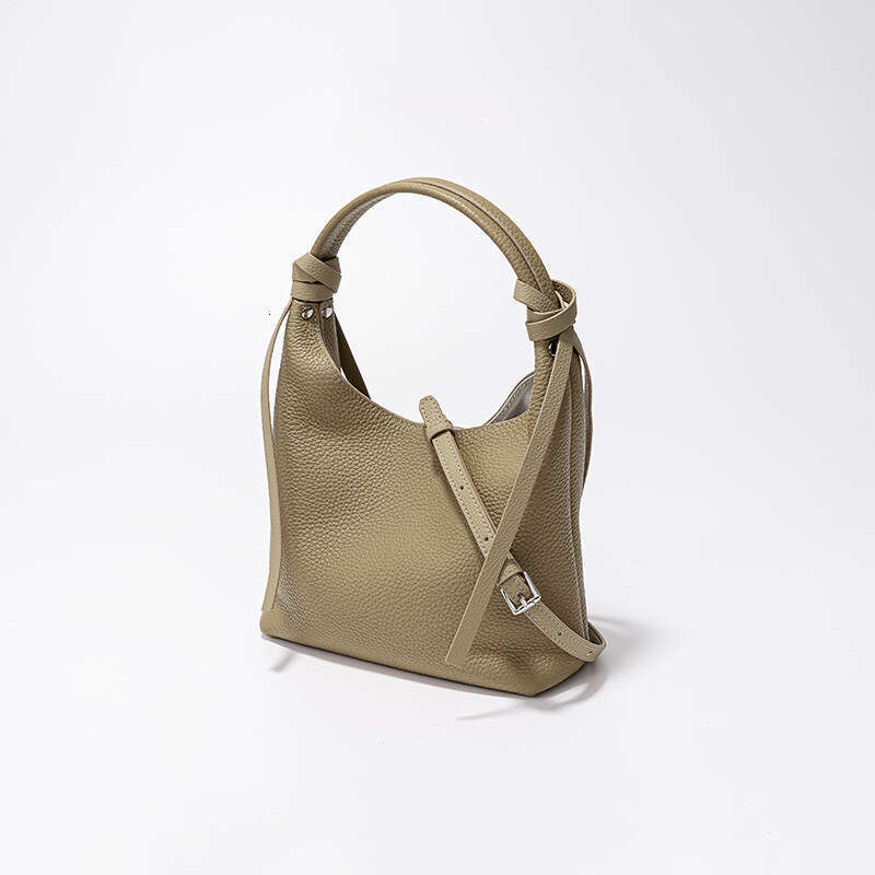 Luxury bag Korean Style Niche Design Color Block Lunch Box New Commuter Versatile Crossbody Bag Top Layer Cowhide Handbag for Women