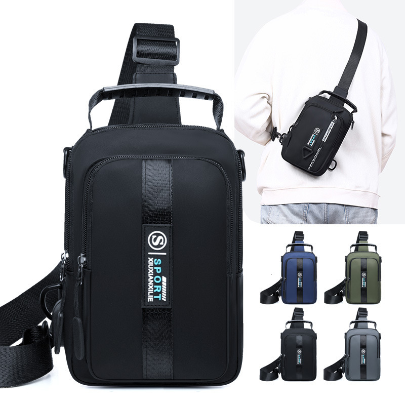 New Men S Chest Bag Large Capacity Business Free Shipping Travel Single Shoulder Luxury Bag Designer Bag Crossbody Bag Multi Compartment Casual Versat
