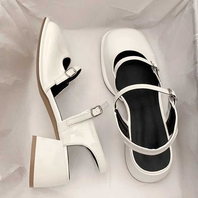 Nonslip Round Toe Sandals Ladies Casual 2023 Summer Hollow Beach Elegant Shoes Korean Fashion Party Design W250910