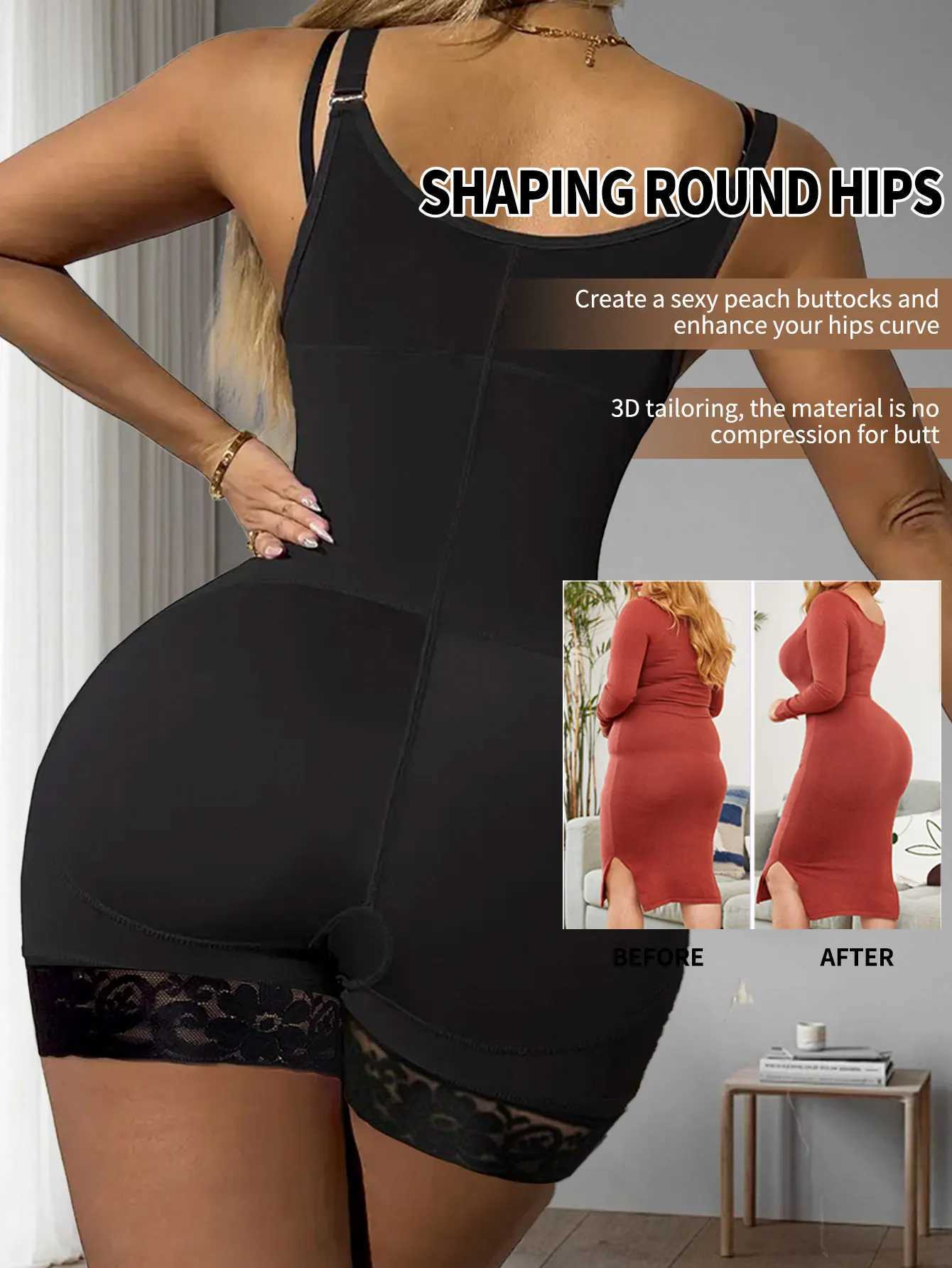 Women Postpartum Girdles High Compression Body Shaper Slimming for Women Sexy underwear Push Up Bodysuit W250910