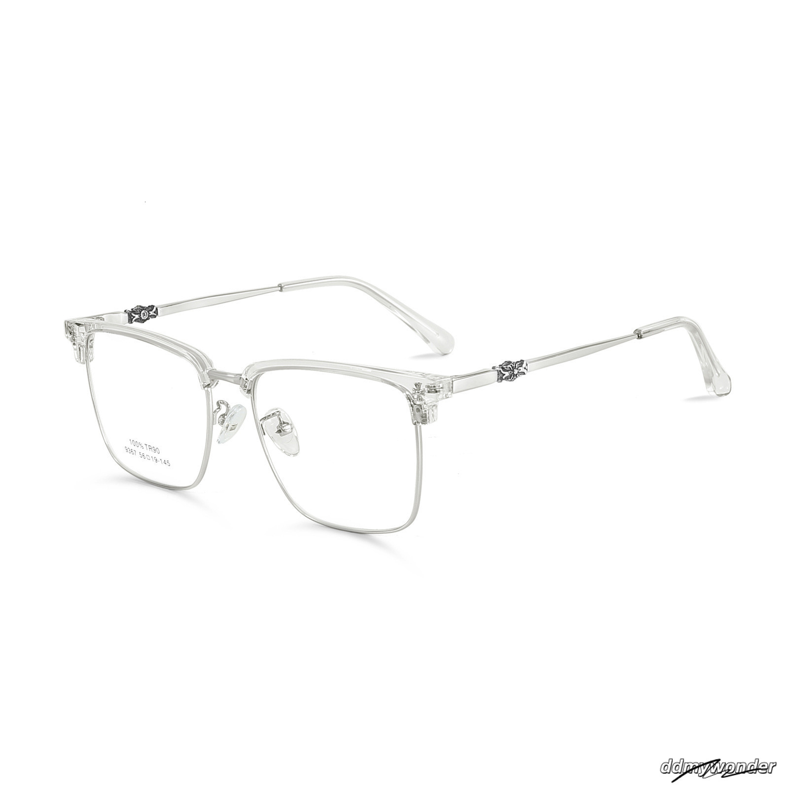 Designer For Women Men Business Anti-Blue Light Flat Mirror Glasses Square Frame Sunglasses Kp822 ddmywonder ddmywonder ddmywonder ddmywonder