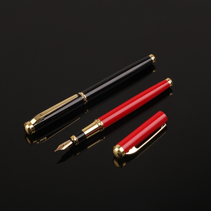 109 metal pen student pen calligraphy book printed with ink gift pen