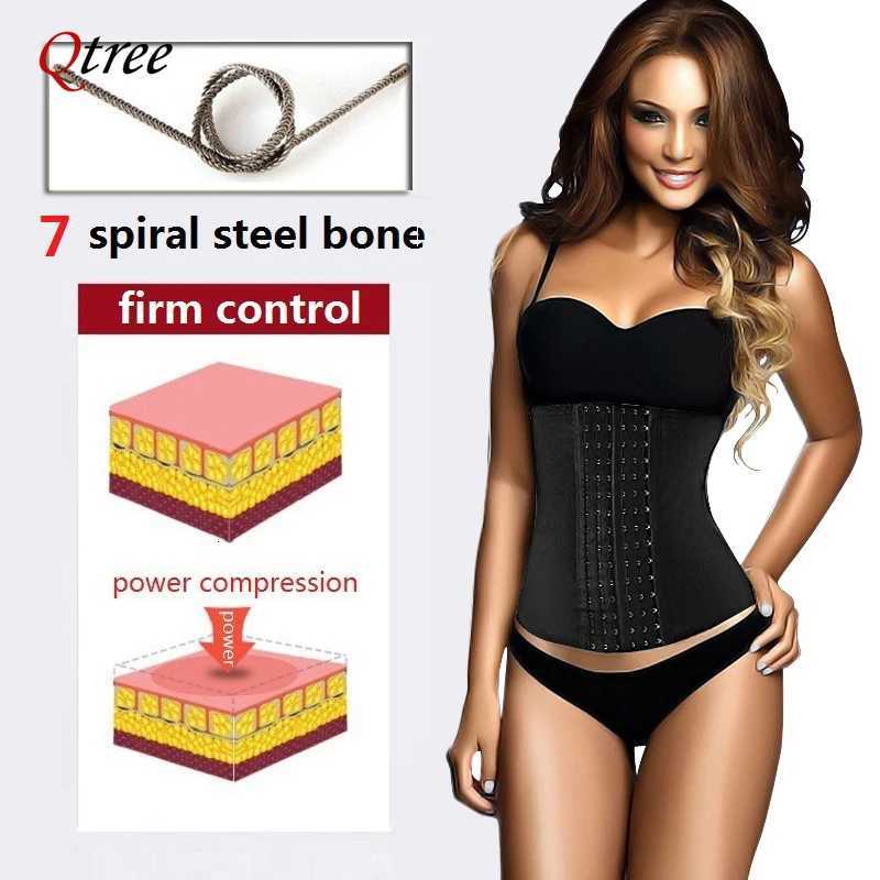 Qtree Dress Slimming Waist Belt Shapewear Women Belly Cincher Body Shaper Fat Compression Strap Girdles Firm Corset W250910
